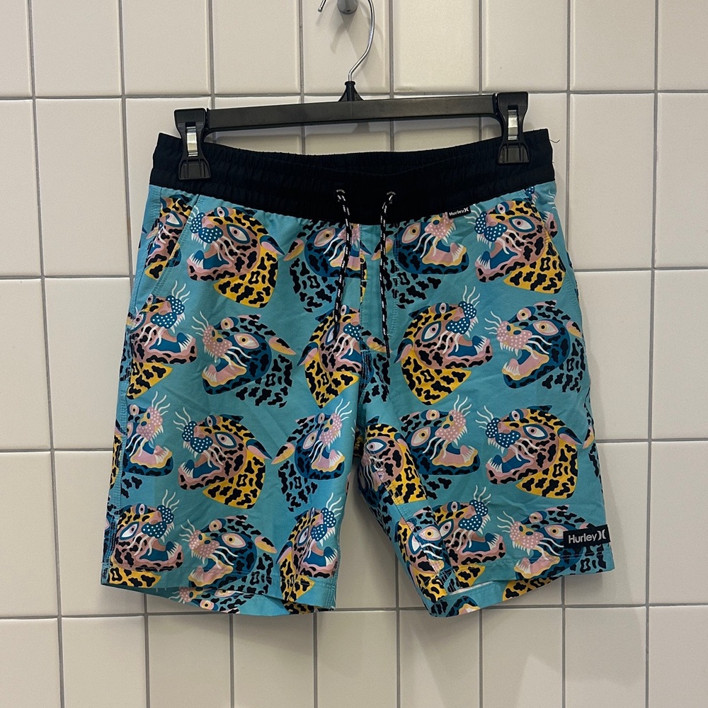 Hurley size Medium (boys 10-12) EUC swim trunks - Picture 2 of 7